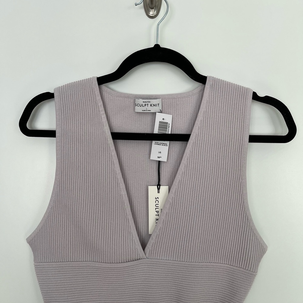 Babaton Lilac Crop Top